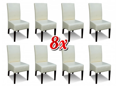 Living Room Lounge Club Chair Complete Set New Group 8x Chair Armchair Chairs