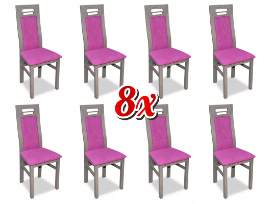 Design dining room chair set chairs groups 8x set new complete seating group
