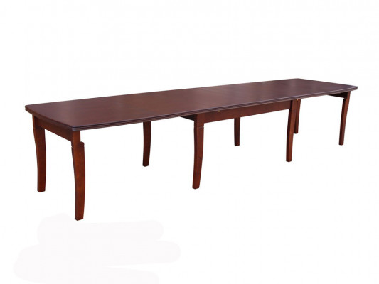 Table Dining table Wooden table XXL Conference table S26 100x160cm Extendable
