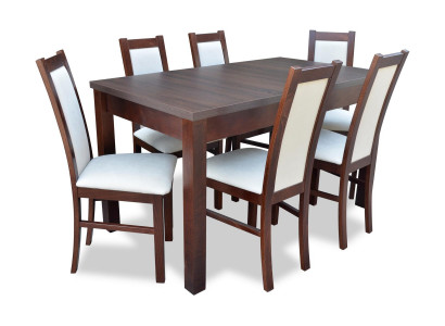 Luxury Dining Table 6 Chairs Dining Room Set Dining Set Classic Table 7-piece Set Chair