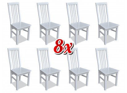 Dining room chair designer chairs dining chairs new set of 8x fabric solid wood chair