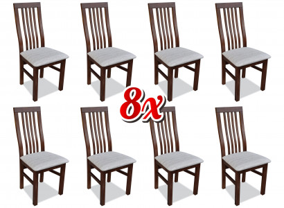 Dining room fabric furniture armchair set 8x chair design upholstered chairs restaurant