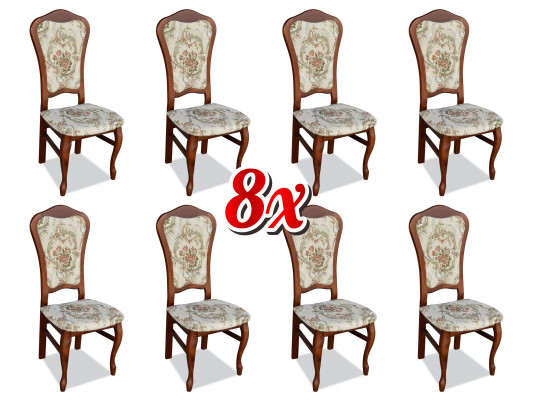 Complete seating group design dining chair set chairs 8x set groups new