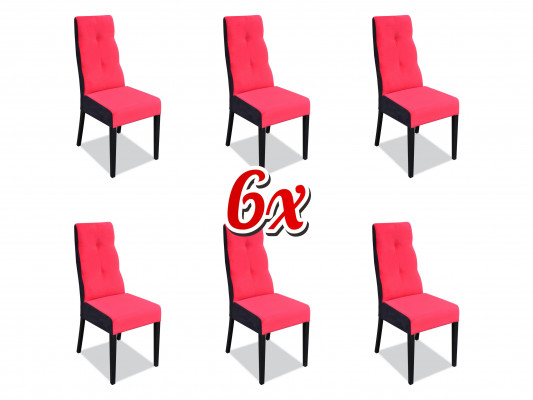 Dining room chair suite armchair upholstery design 6x chairs group set recliner