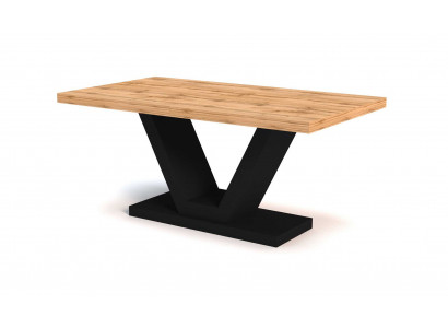 Dining table table luxury dining room living room wood design tables new 160cm