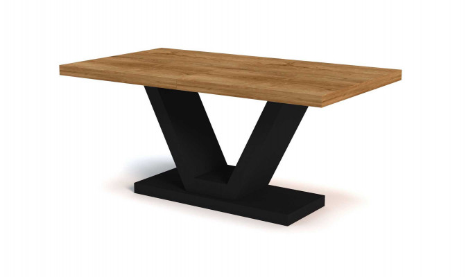 Dining table table luxury dining room living room wood design tables new 160cm