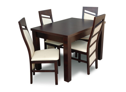 Dining set dining table 4 x chair set suite table classic dining group 5-piece new.