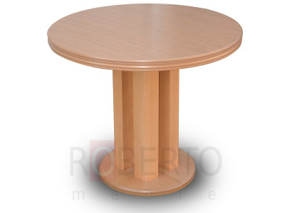 Round table round tables dining room living room wood extendable up to