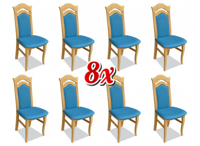 Dining room chair solid wood restaurant chairs 8x set upholstered armchairs