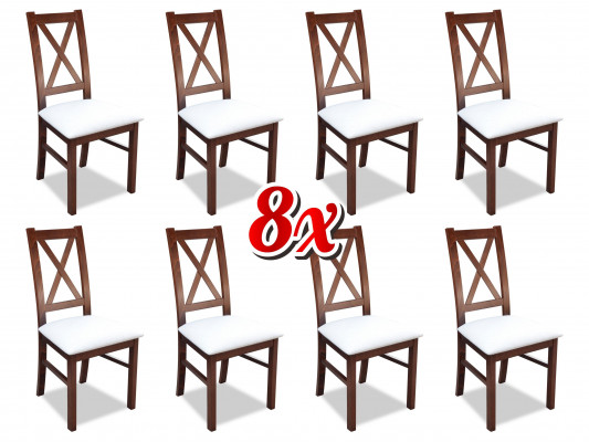 Group Gastronomy New Dining Room Restaurant Design Chair 8x Chair Set Armchair