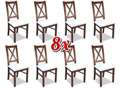 Group Gastronomy New Dining Room Restaurant Design Chair 8x Chair Set Armchair
