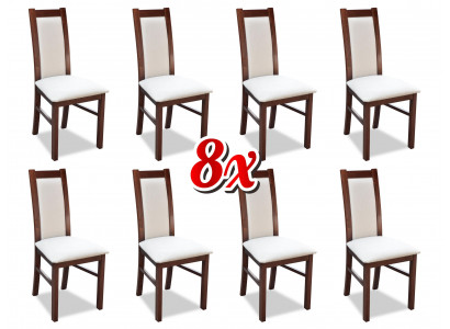 Complete Group Living Room 8x Pieces New Dining Room Chair Set Furniture Arm Chairs