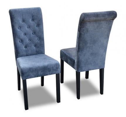 4x Chesterfield Chair Set Seat Upholstery Dining Room Armchairs Leather