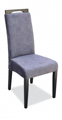 Armchair 6x Chairs Upholstery Textile Fabric Dining Group Set Complete Design