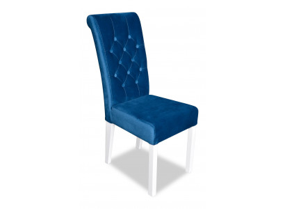 Modern Chesterfield dining chairs 4x chairs for dining room fabric dining set new