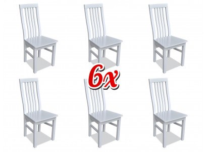 Designer fabric upholstered chairs, dining room textile set of 6x chairs for the kitchen.