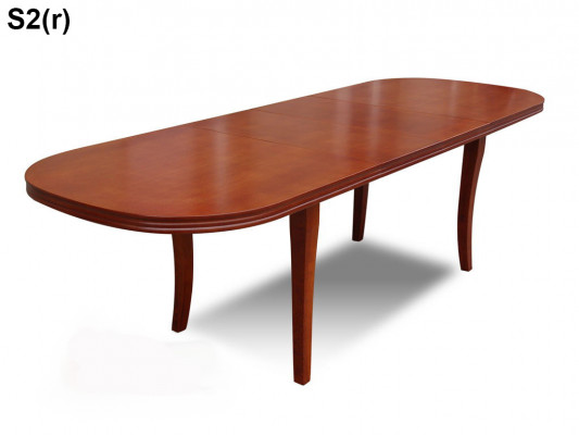 Table Dining Table Wooden Table XXL Conference Table S2 80x140cm Extendable 80x180cm