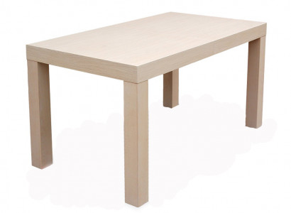 Table dining table wood table XXL conference table 80 x 140cm extendable 140x180 cm