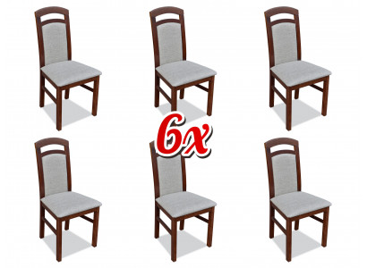 Complete Group Living Room 6x Pieces New Dining Room Chair Set Furniture Upholstered Chairs