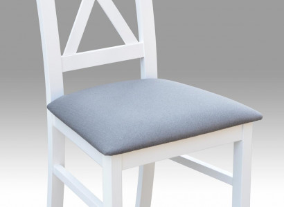 Set of 1x Solid Wood Armchair Dining Room Chair Fabric Upholstery Chair Gastro Dining Room New