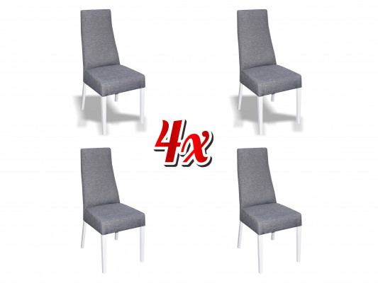 Dining room kitchen group set chair suite seat cushion wood 4x chairs furniture new