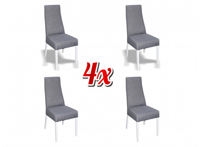 Dining room kitchen group set chair suite seat cushion wood 4x chairs furniture new