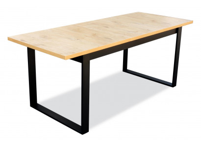 Dining table, table, dining room, office, living room, tables, wood design, 160cm extendable