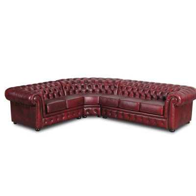 Corner sofa couch upholstery corner suite corner chesterfield 100% leather