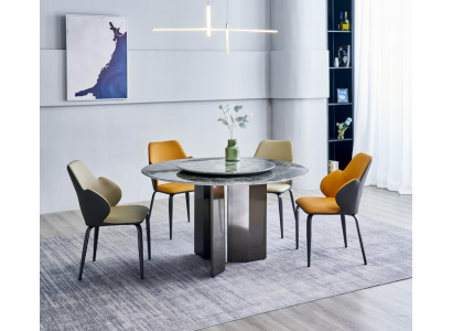 Gray round dining tables kitchen table luxurious wooden tables table