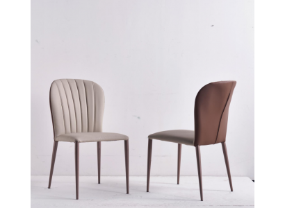 Beige dining room chair dining room furniture designer faux leather chairs new