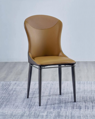 Brown dining room armchair luxurious upholstered chairs modern wooden chairs