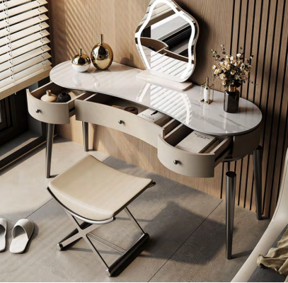 Bedroom furniture designer dressing table wooden frame vanity table new