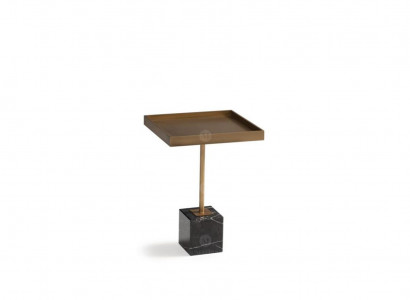 Group side table coffee table gold sofa table metal 2-piece set