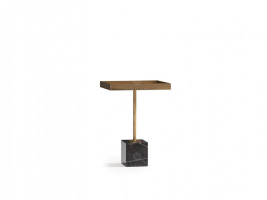 Group side table coffee table gold sofa table metal 2-piece set