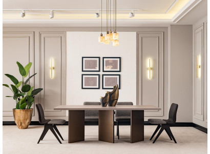 Dining set dining nook dining room furniture dining table dining room 7-piece wood gray