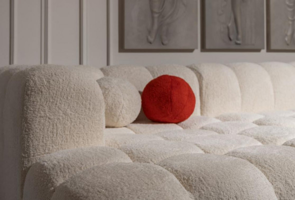 Sectional sofa fabric sofa upholstered sofa modern luxury sofa relax white sofas