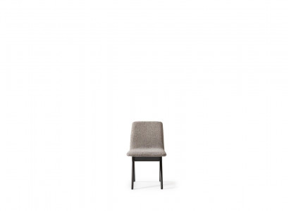 Set of chairs dining room chairs kitchen chair gray wooden chair 6-piece fabric