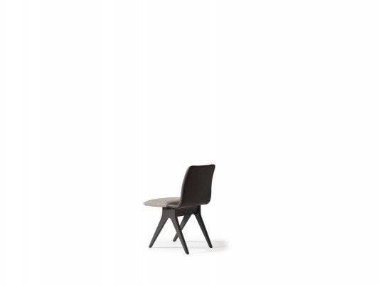 Dining room chair set chairs kitchen chair gray wooden chair wood fabric 6-piece set