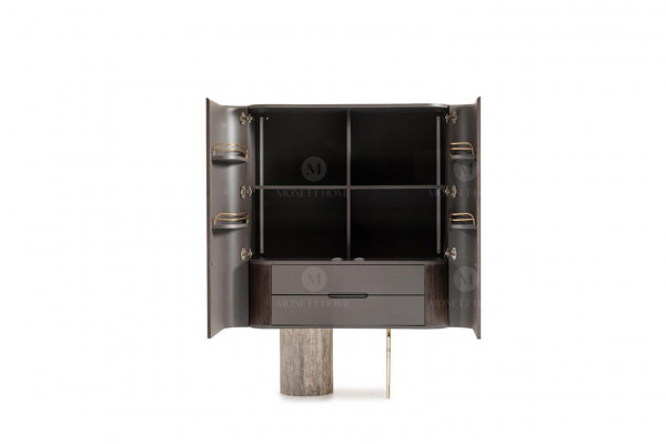 Bar cabinet, cabinet, wooden cabinet, wood, bar, brown, drinks, design, bottles
