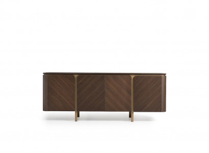 Sideboard buffet wooden cabinet cupboard wood brown furniture