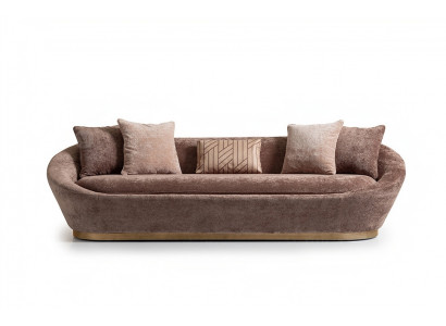 Three-seater sofa 3-seater fabric sofa beige luxury upholstered sofa couch fabric