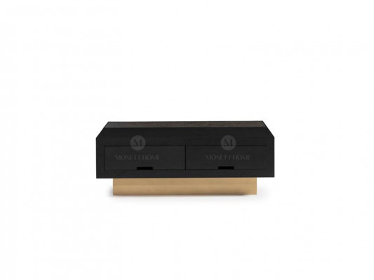Coffee table side table coffee table sofa table black table metal