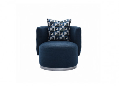 Recliner Chair Modern Blue Upholstery Fabric Seat Design Modern