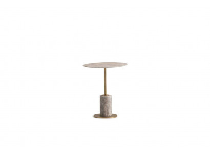 Coffee table side table coffee table wooden sofa table round table gray