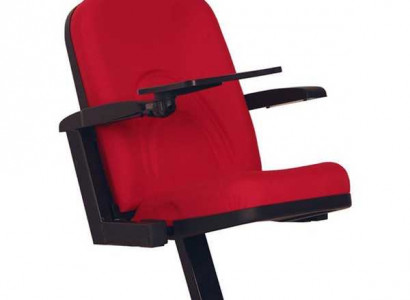 Red upholstered armchair designer single-seater 1-seater modern luxury cinema chair theater