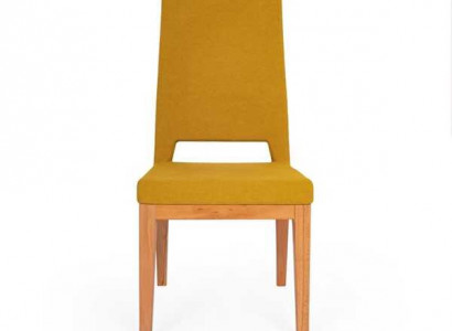 Yellow dining chair living room single-seater wood legs modern chairs chair