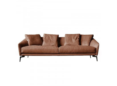 Design Italian furniture 2-seater sofa couch upholstery lounge club couches