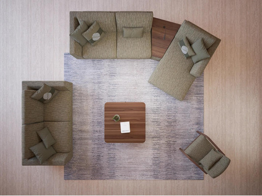 Complete sofa set 3pcs two-seater sofa relax corner sofa L-shape modern armchair