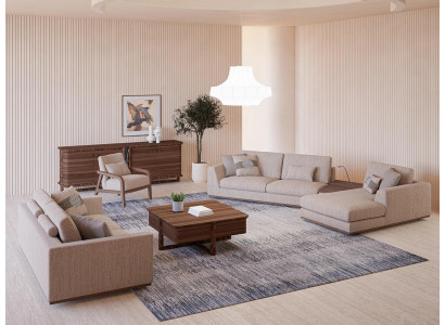 Luxury sofa set corner sofa L-shape two-seater sofa luxury armchair upholstered furniture