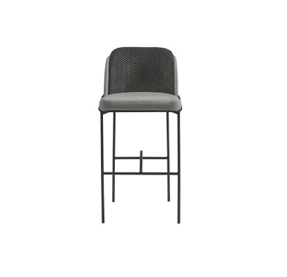 Dining room bar stools design bar chairs upholstered chair modern gray
